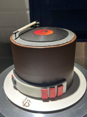 Tarta Vinilo – Edición Tocadiscos