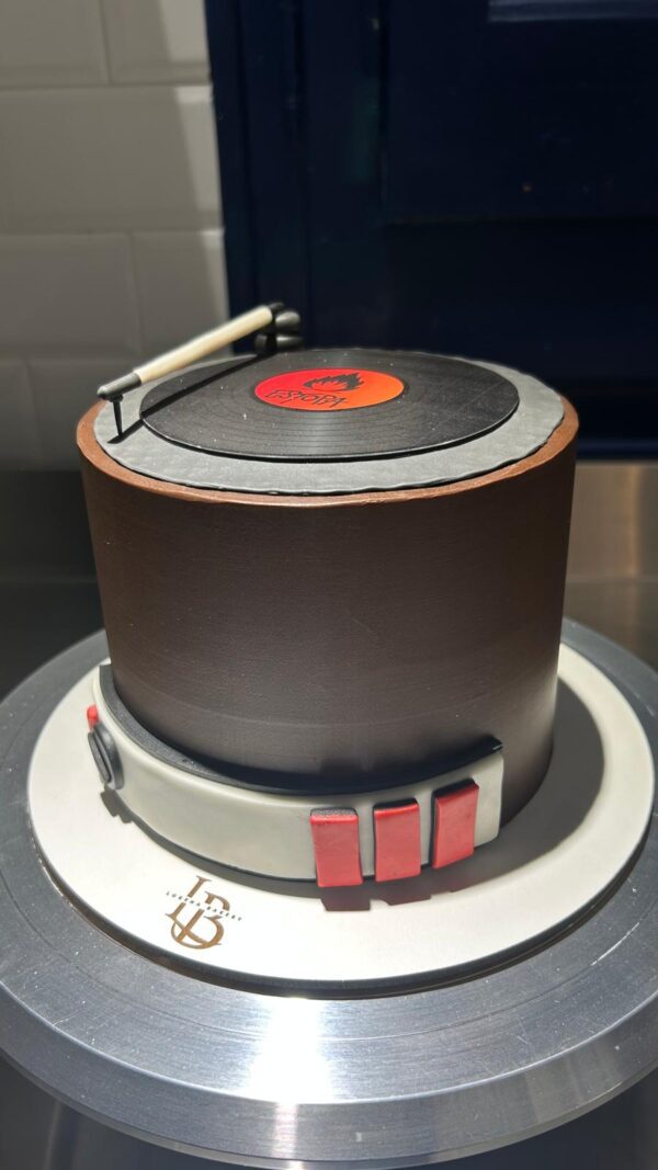 Tarta Vinilo – Edición Tocadiscos
