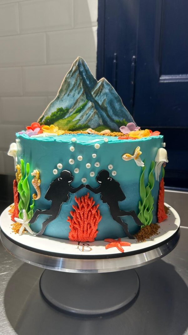 Tarta Buceo – Aventuras Bajo el Mar