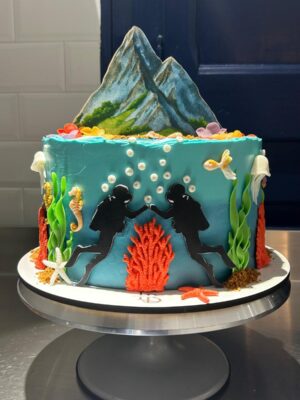 Tarta Buceo – Aventuras Bajo el Mar