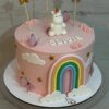 Tarta Unicornio Arcoíris