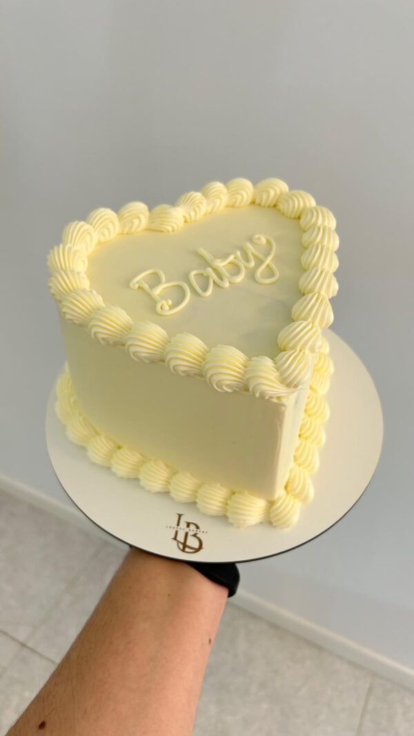 Tarta Corazón Gender Reveal – Revelación de Género