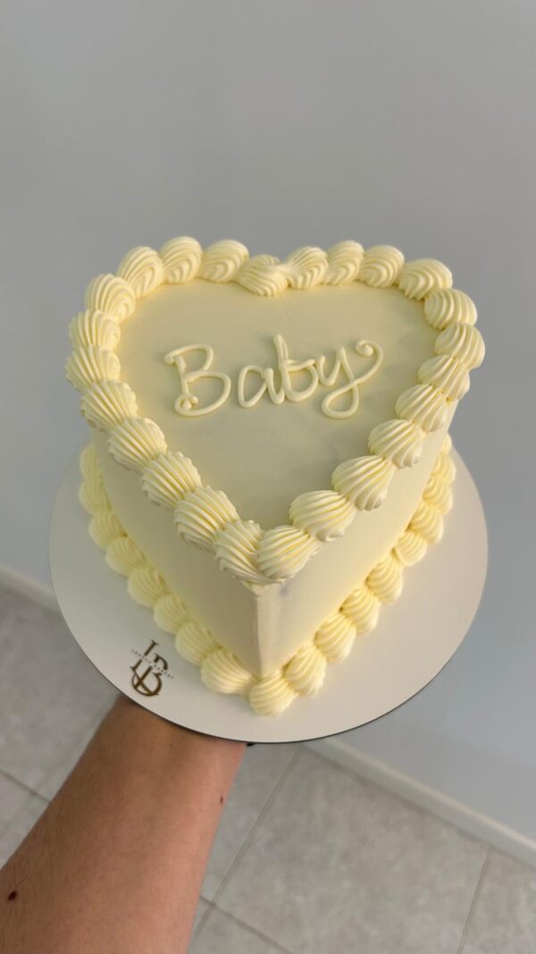 Tarta Corazón Gender Reveal – Revelación de Género