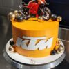 KTM cake Tarta personalizada