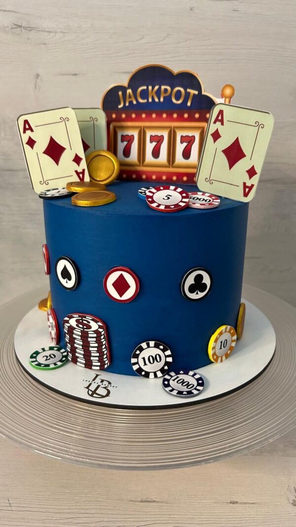 casino cake Tarta personalizada