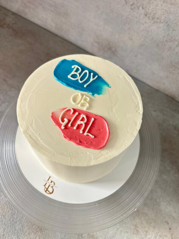 Tarta Revelación de Género Boy or Girl