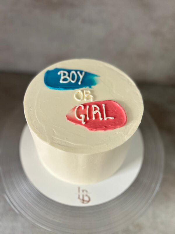 Tarta Revelación de Género Boy or Girl