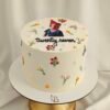 Tarta Personalizada Twenty Seven con Flores