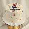 Tarta Personalizada Twenty Seven con Flores